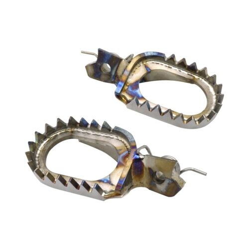 Titanium Foot Pegs E type ASF-803E
